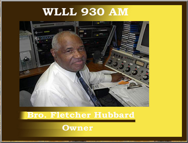 Picture of Fletcher Hubbard from internet archive record of former WLLL website