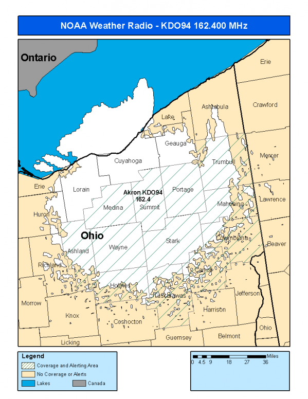 KDO94 Coverage Map
