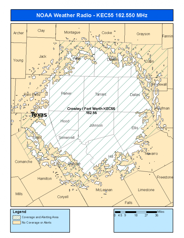 KEC55 Coverage Map