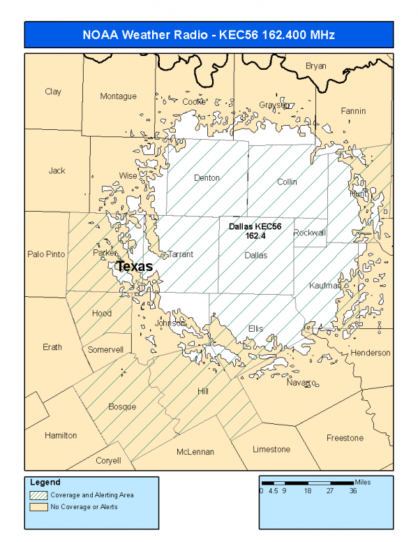 KEC56 Coverage Map