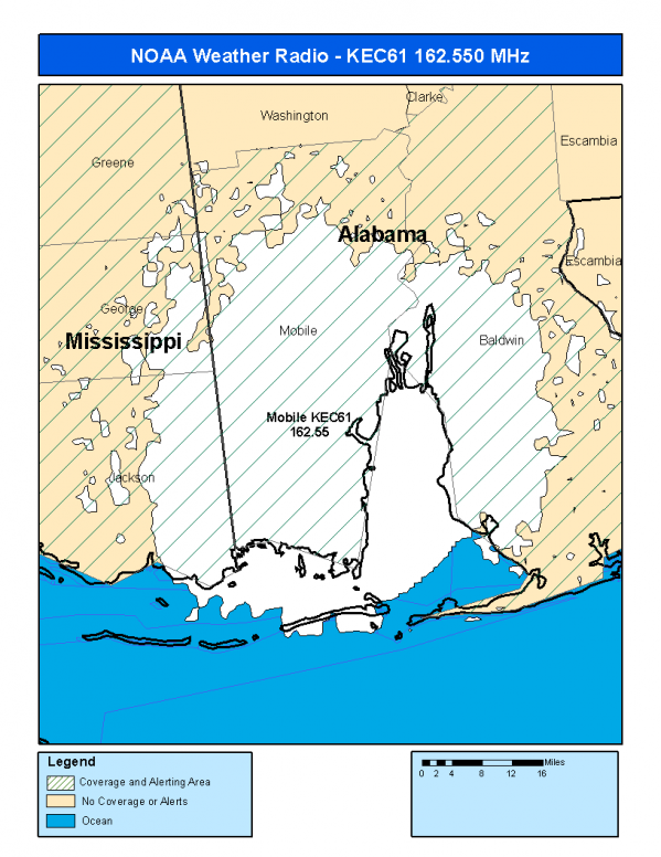 KEC61 Coverage Map