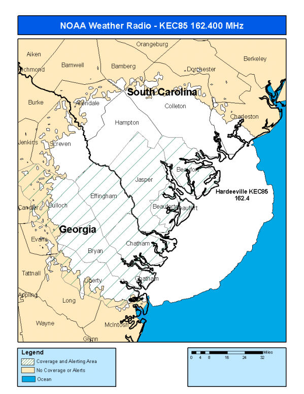 KEC85 Coverage Map