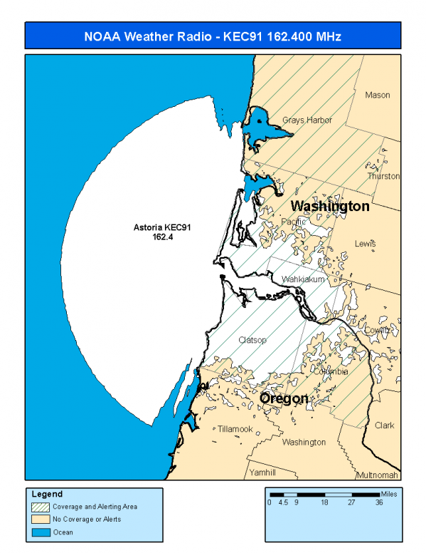 KEC91 Coverage Map