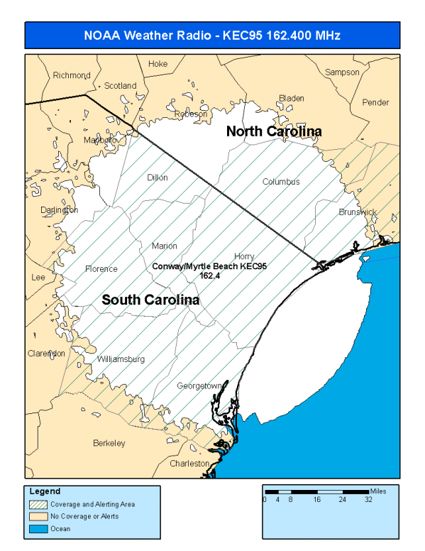 KEC95 Coverage Map