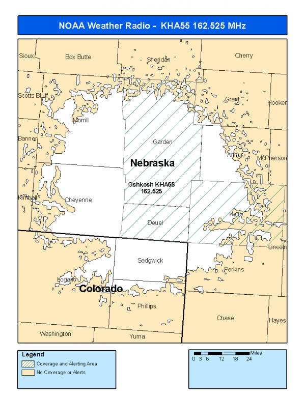 KHA55 Coverage Map