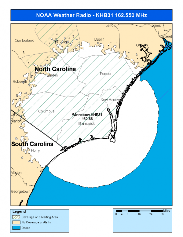 KHB31 Coverage Map