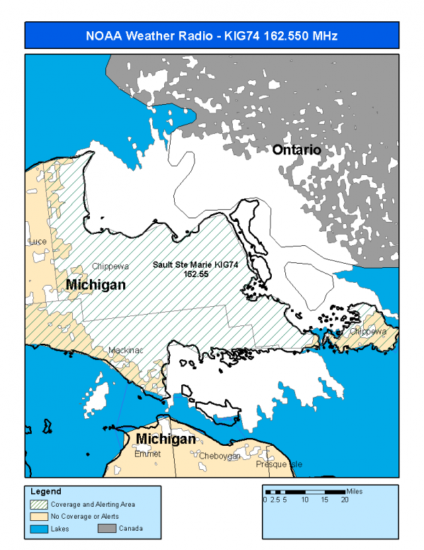 KIG74 Coverage Map