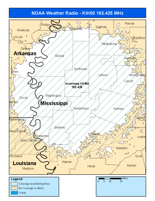 KIH50 Coverage Map