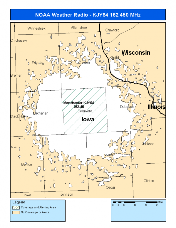 KJY64 Coverage Map