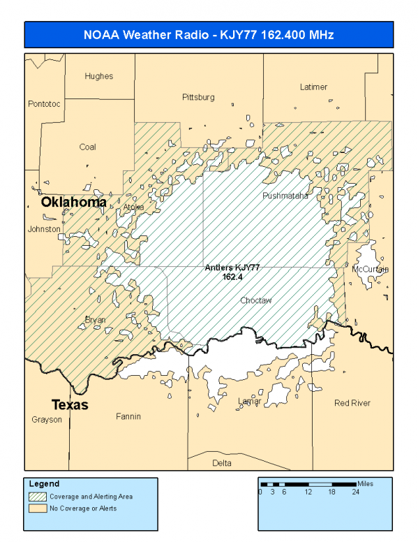 KJY77 Coverage Map