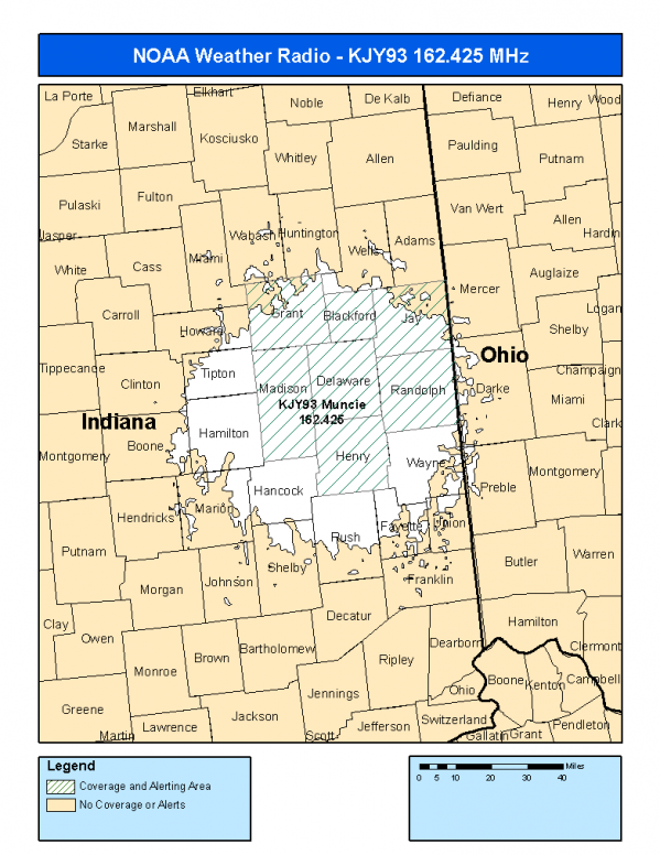 KJY93 Coverage Map