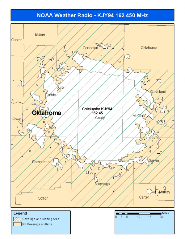 KJY94 Coverage Map