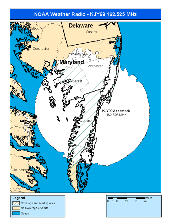 KJY99 Coverage Map