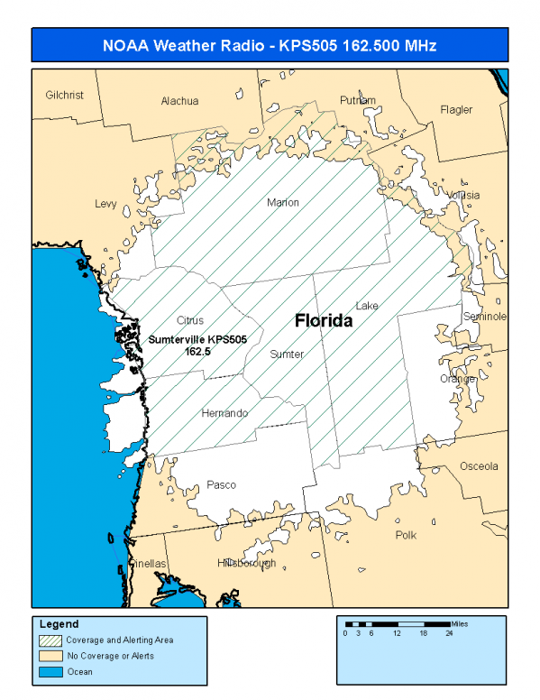 KPS505 Coverage Map