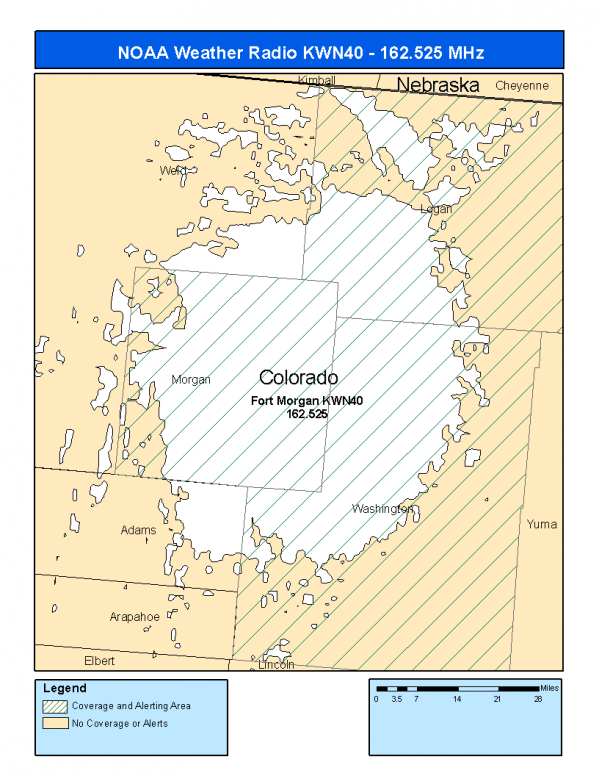 KWN40 Coverage Map