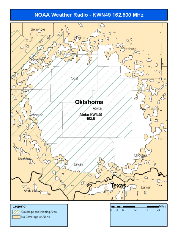 KWN49 Coverage Map