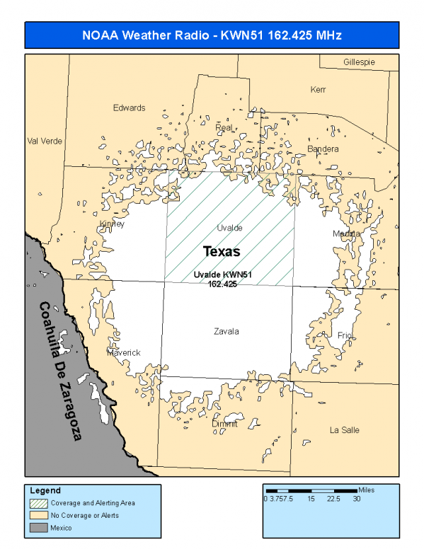 KWN51 Coverage Map
