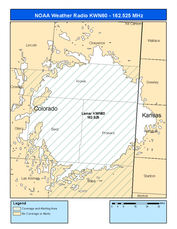 KWN60 Coverage Map