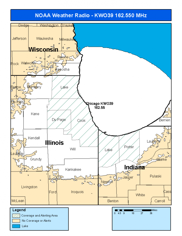 KWO39 Coverage Map