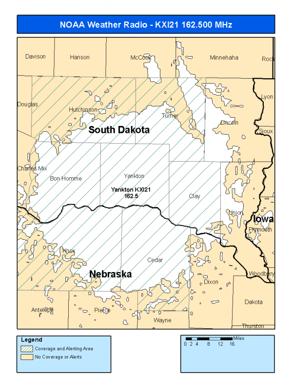 KXI21 Coverage Map