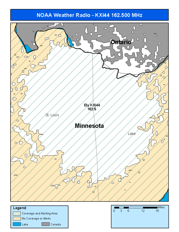 KXI44 Coverage Map