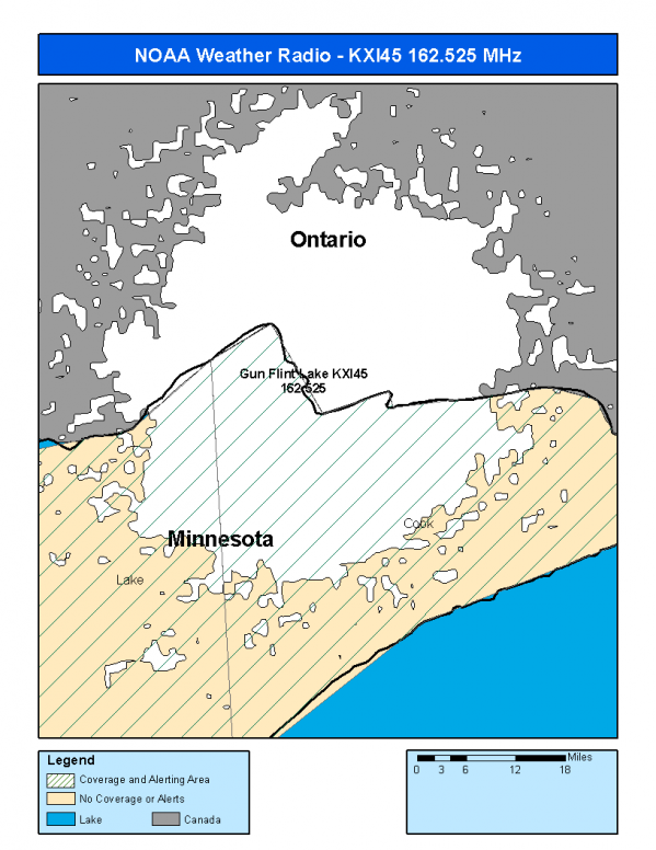KXI45 Coverage Map