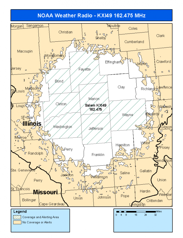 KXI49 Coverage Map