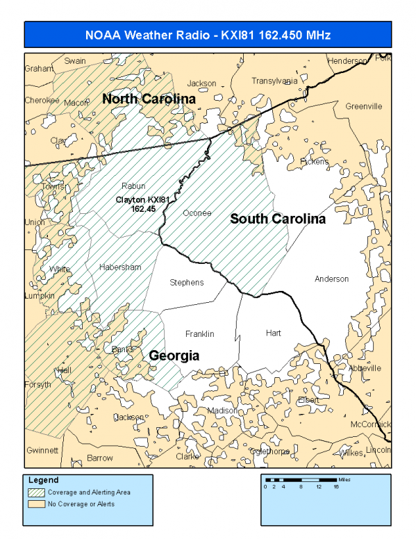 KXI81 Coverage Map