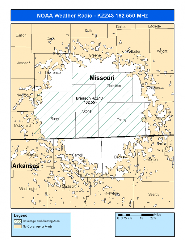 KZZ43 Coverage Map