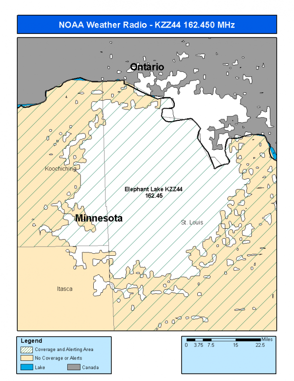 KZZ44 Coverage Map
