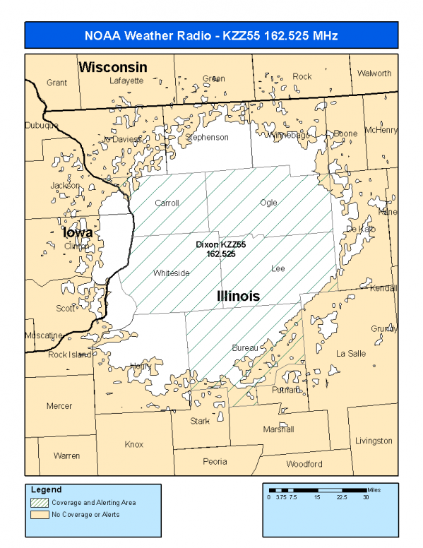KZZ55 Coverage Map