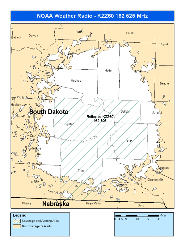 KZZ60 Coverage Map