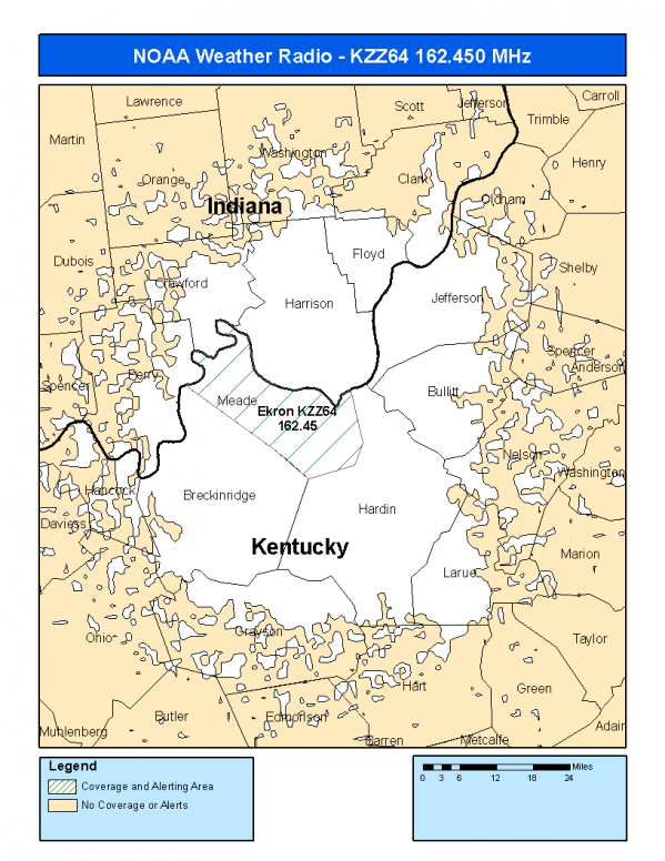 KZZ64 Coverage Map