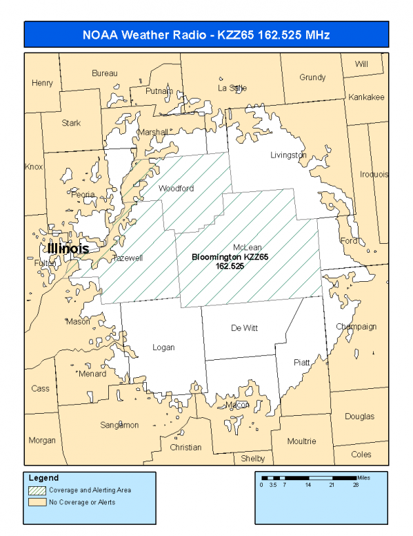 KZZ65 Coverage Map