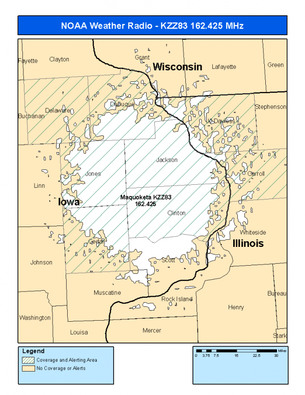 KZZ83 Coverage Map