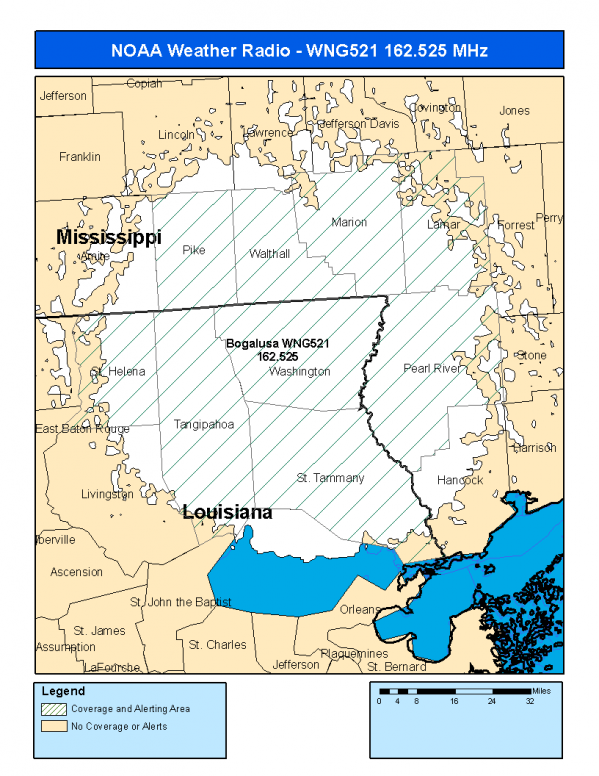 WNG521 Coverage Map