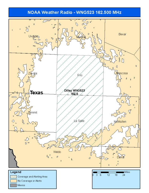 WNG523 Coverage Map