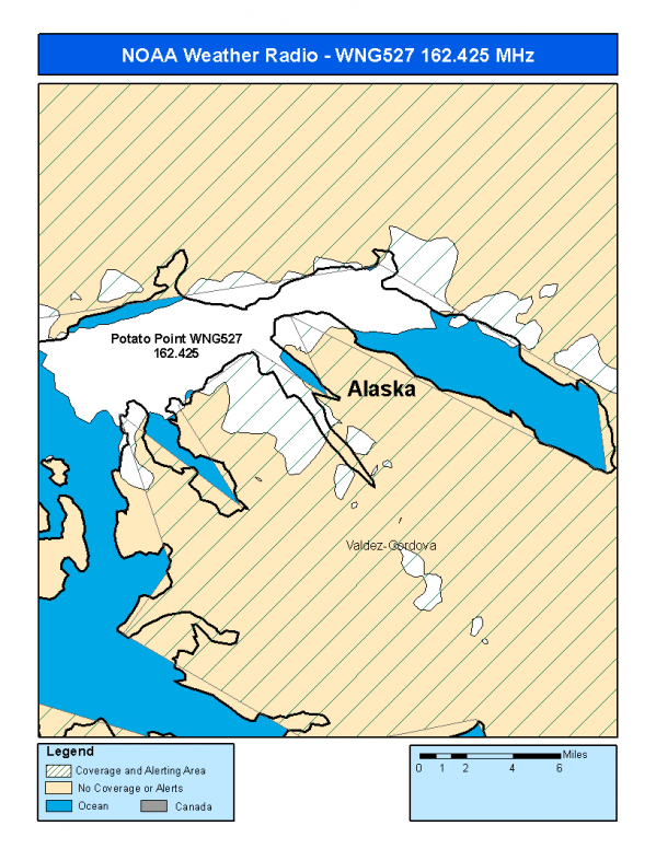 WNG527 Coverage Map