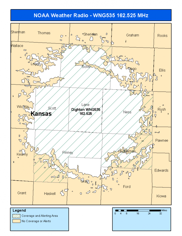 WNG535 Coverage Map