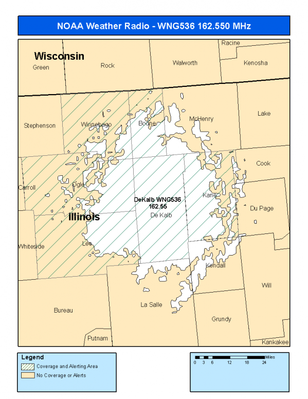 WNG536 Coverage Map