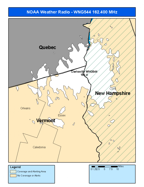 WNG544 Coverage Map