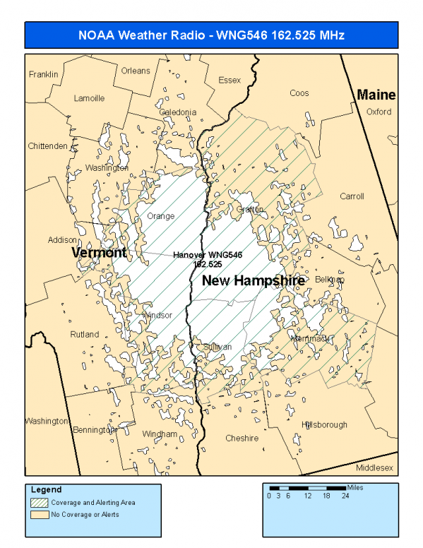 WNG546 Coverage Map