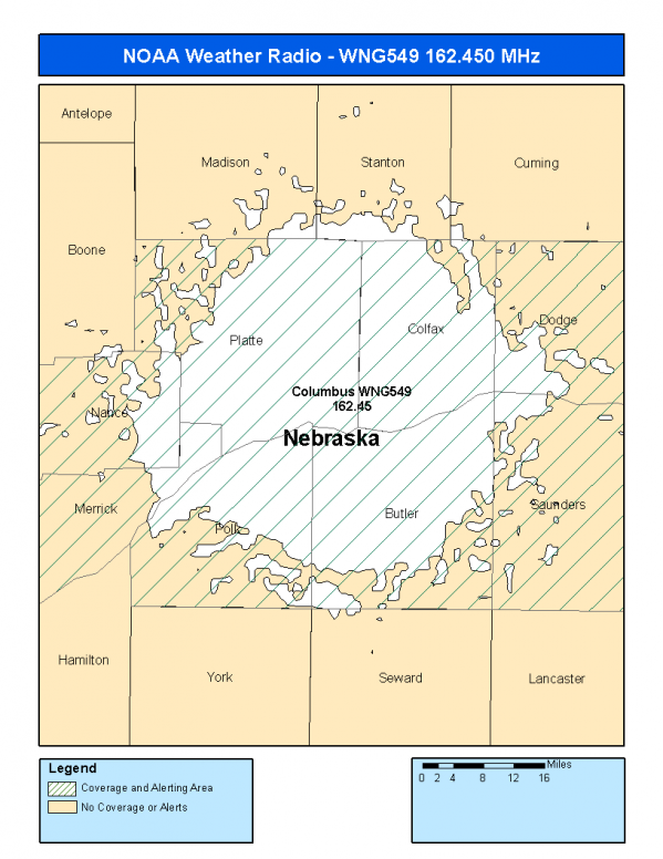 WNG549 Coverage Map
