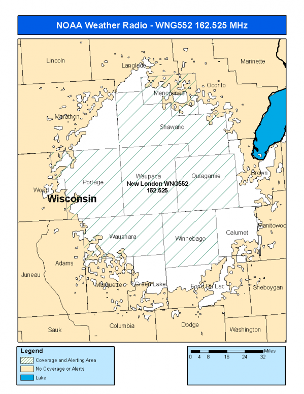 WNG552 Coverage Map