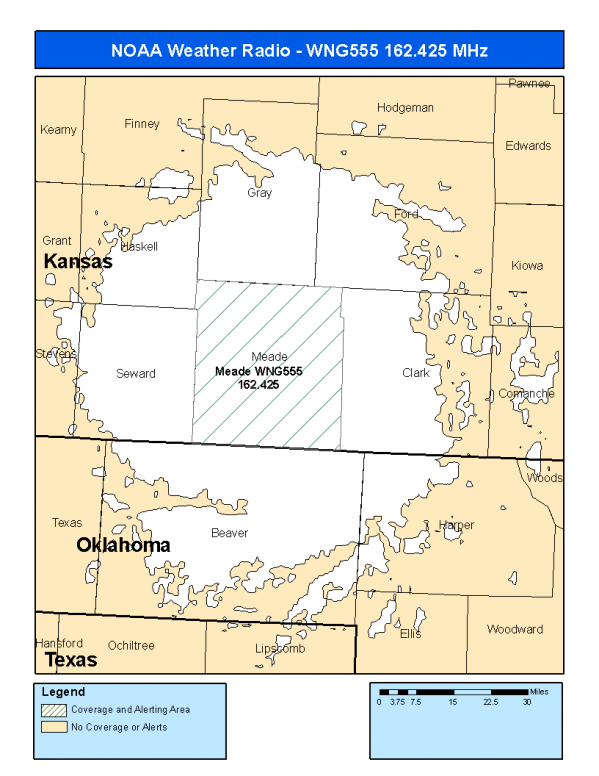 WNG555 Coverage Map