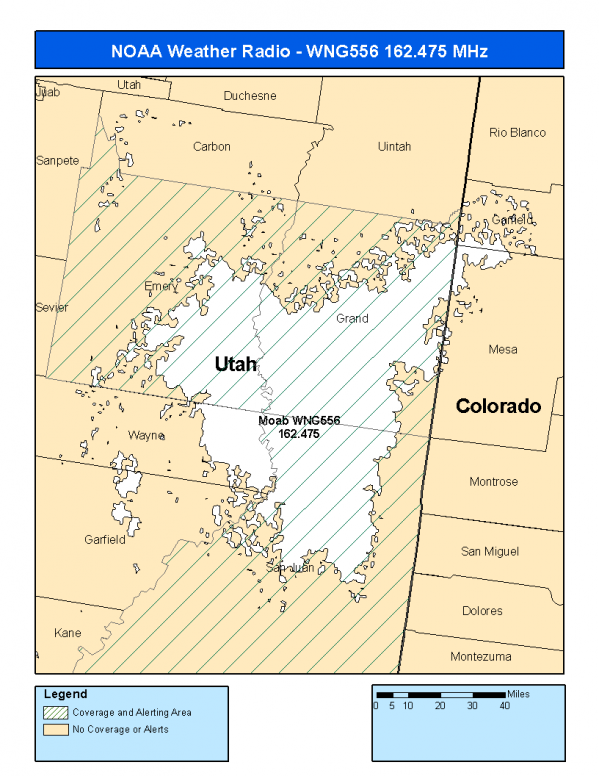 WNG556 Coverage Map