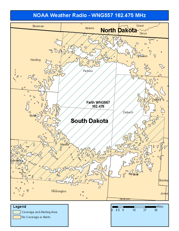 WNG557 Coverage Map
