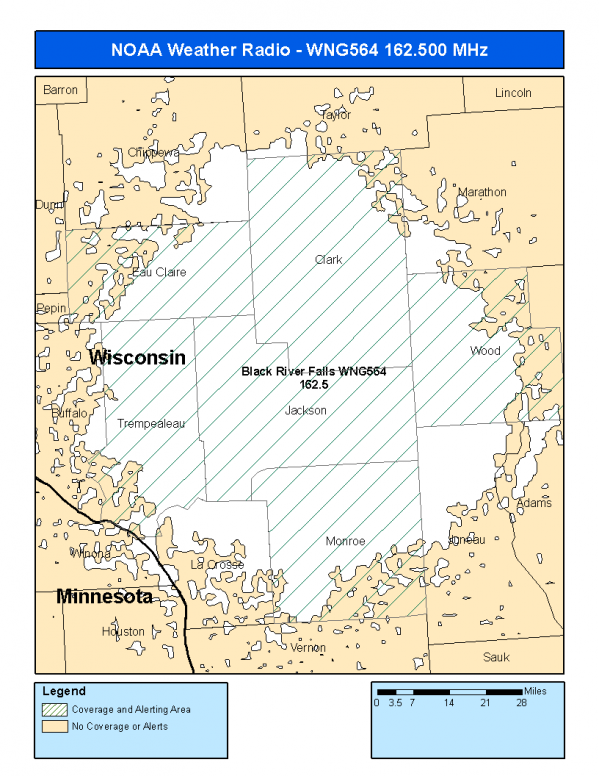 WNG564 Coverage Map
