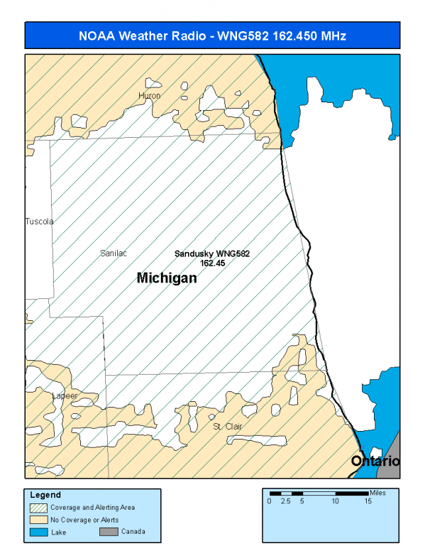 WNG582 Coverage Map