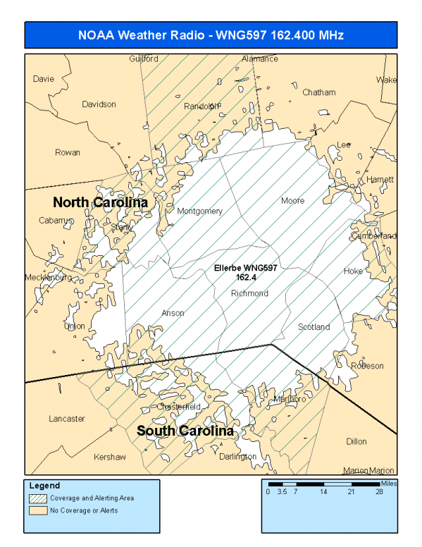WNG597 Coverage Map